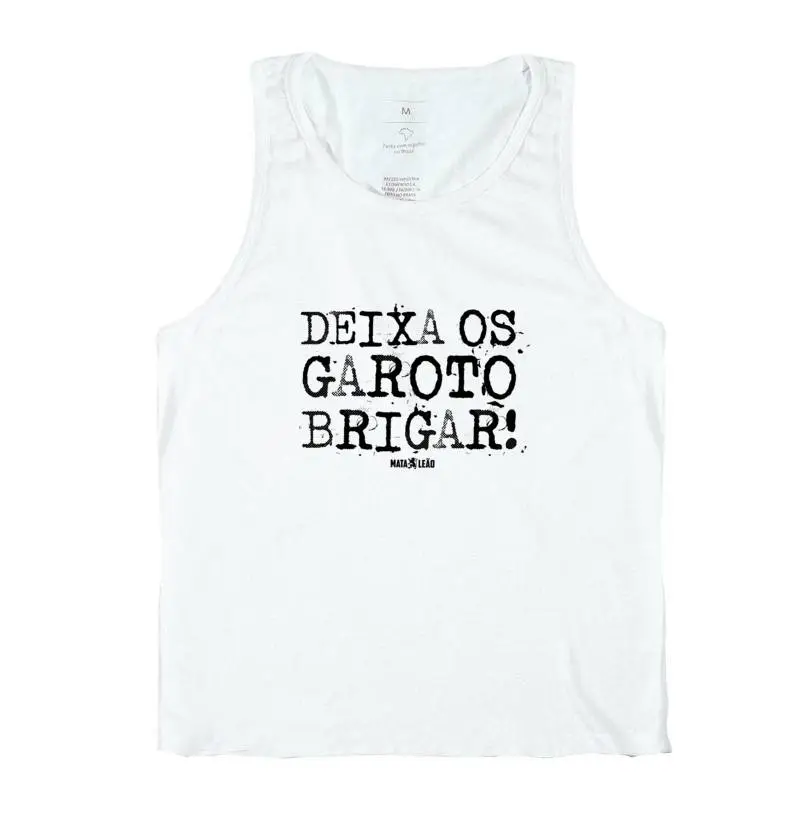 Deixa os Garoto Brigar (regata) - Regata