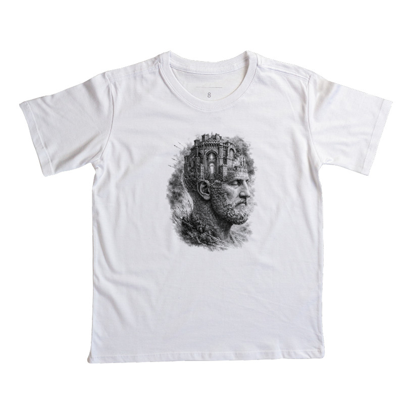 Camiseta Estoicismo "The Old Man and the Ruined Castle" - Imagem 2