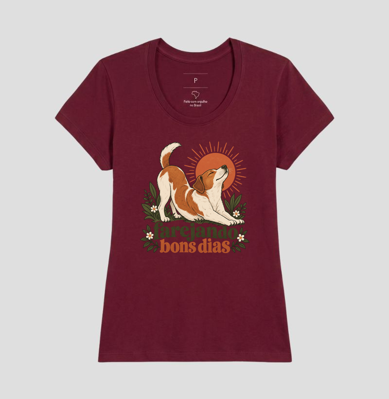 Camiseta Cachorro Manhã "farejando bons dias" | Pelo & Pano - Imagem 19