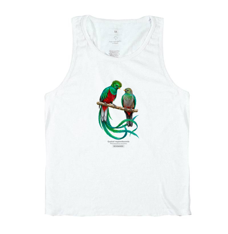 Traços Alados - Quetzal-resplandescente - Regata - Imagem 4