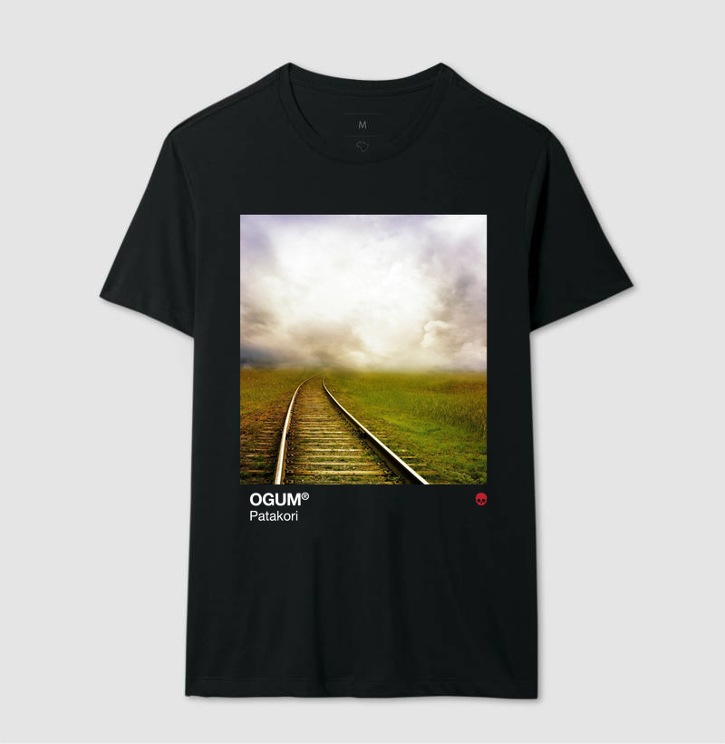 Camiseta Umbanda Orixá Ogum - Estrada de ferro - Imagem 2
