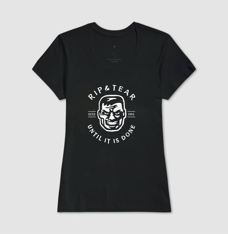Camiseta Rip & Tear - IDKFA - Imagem 3