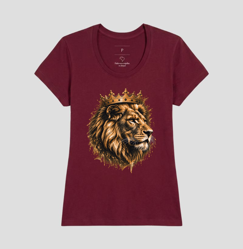 Leão Coroado — Camiseta Oversized - Imagem 19