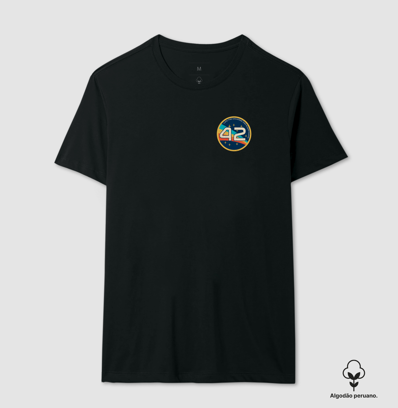 Camiseta 42 Nasa Retro Algodão Peruano - Imagem 3