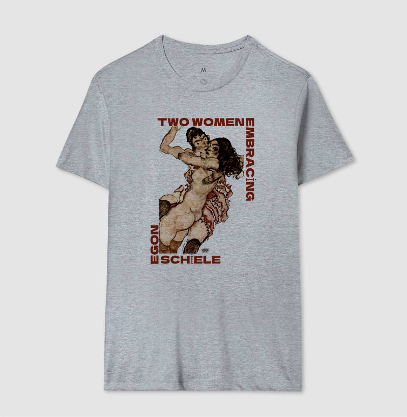 Duas mulheres se abraçando (1915) - Egon Schiele - Imagem 8