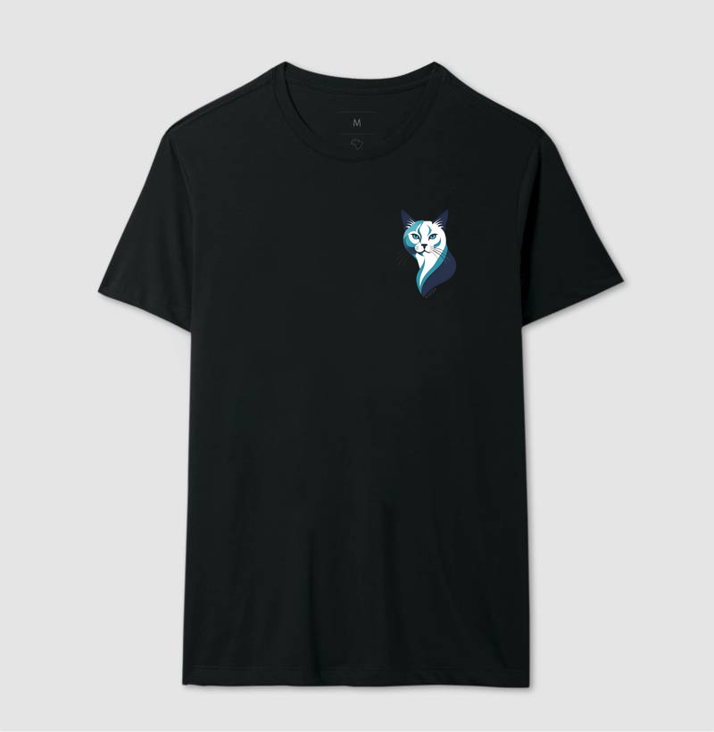 Gata Azul Minimalista - Imagem 5