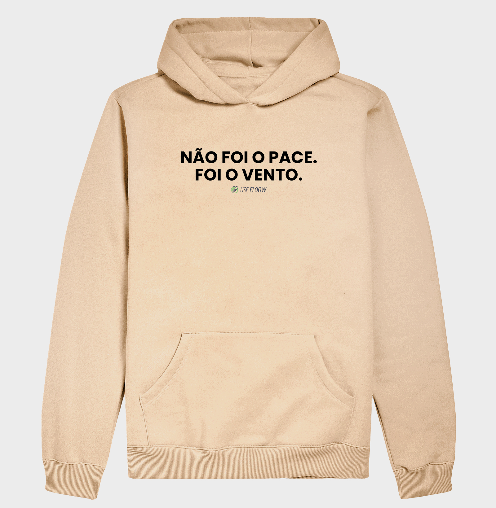Hoodie Moletom Corrida - Não Foi O Pace. Foi O Vento. - Imagem 5