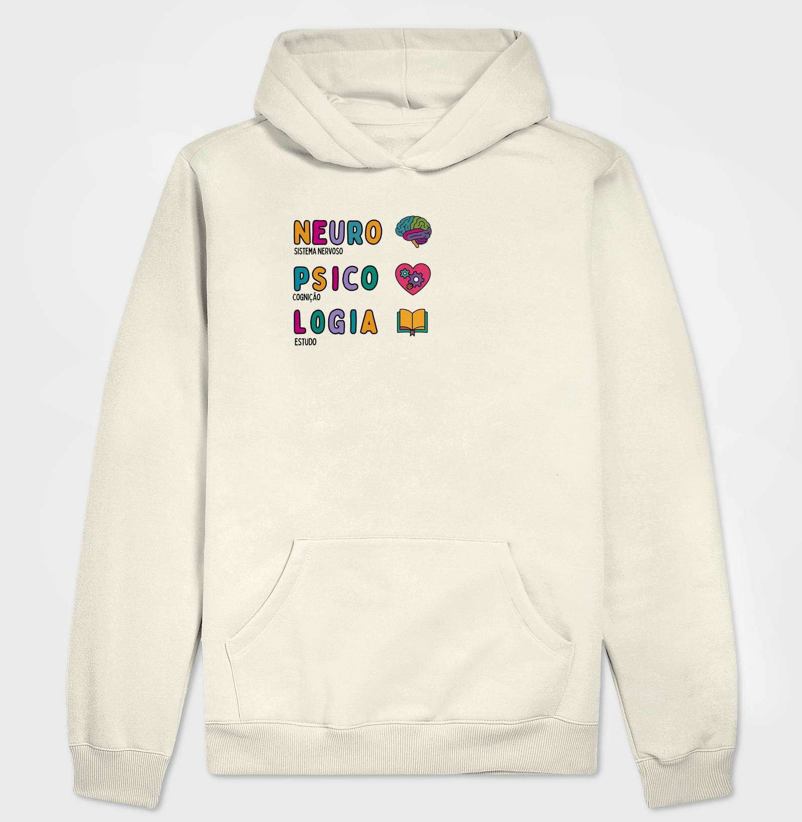 Moletom Hoodie Slim | Neuropsicologia - Imagem 3