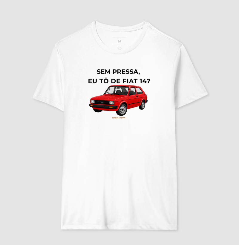 Sem pressa, eu tô de Fiat 147 - vermelho - Imagem 4