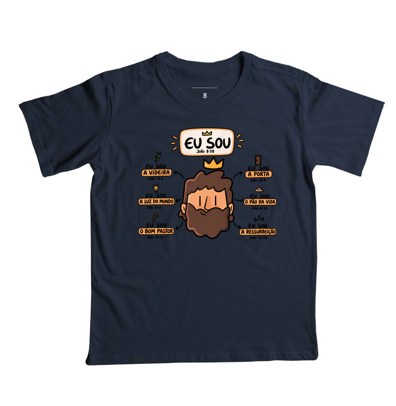 Camiseta Cristã Eu Sou - Imagem 8