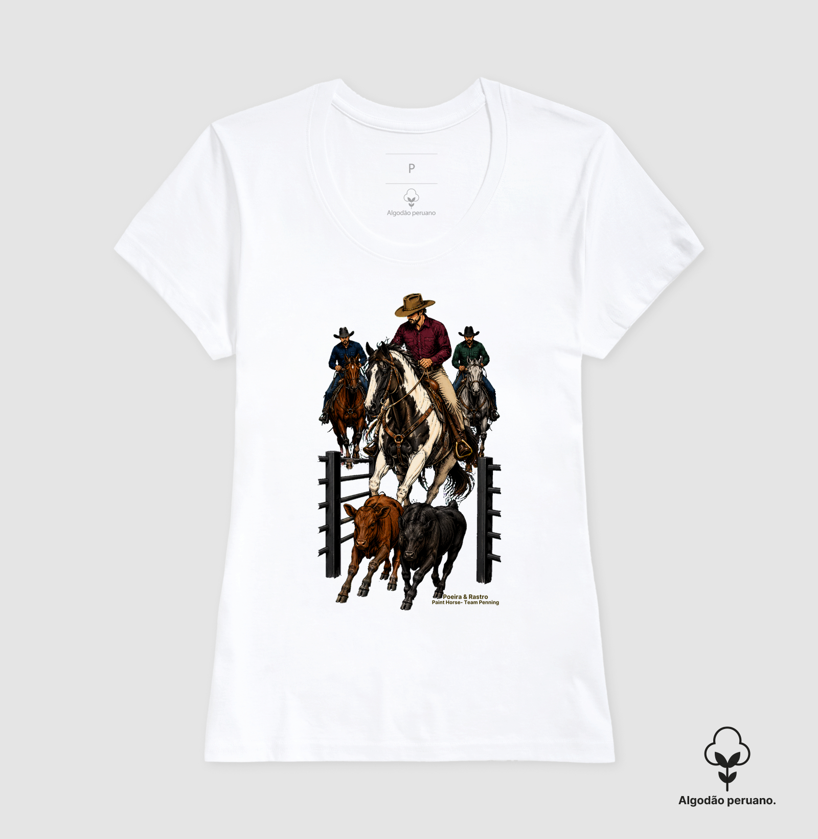 Paint Horse - Team Penning. - Imagem 5