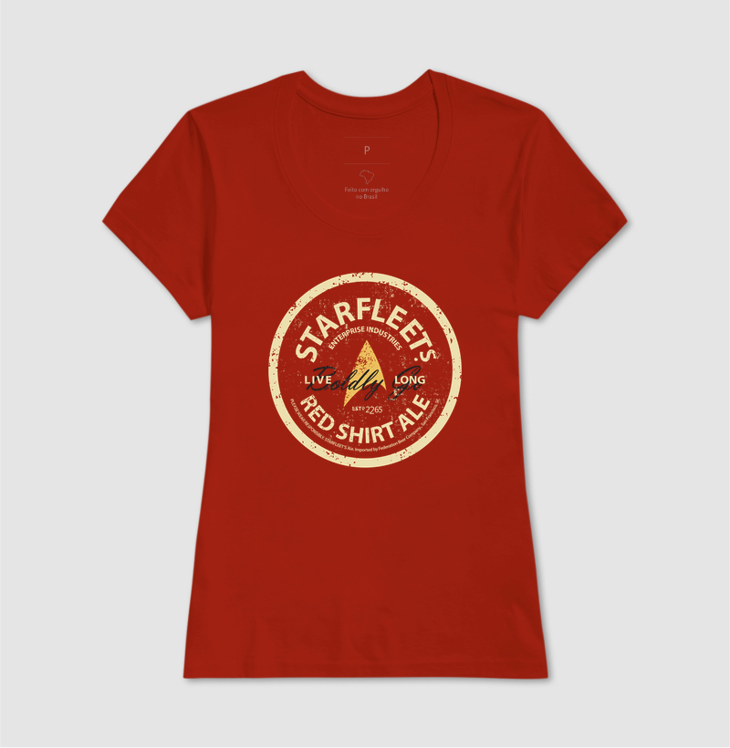 Camiseta Starfleet's Red Shirt Ale - Imagem 5