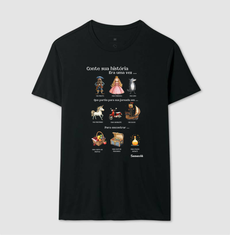 Camiseta | Conte sua história 2 - Imagem 2