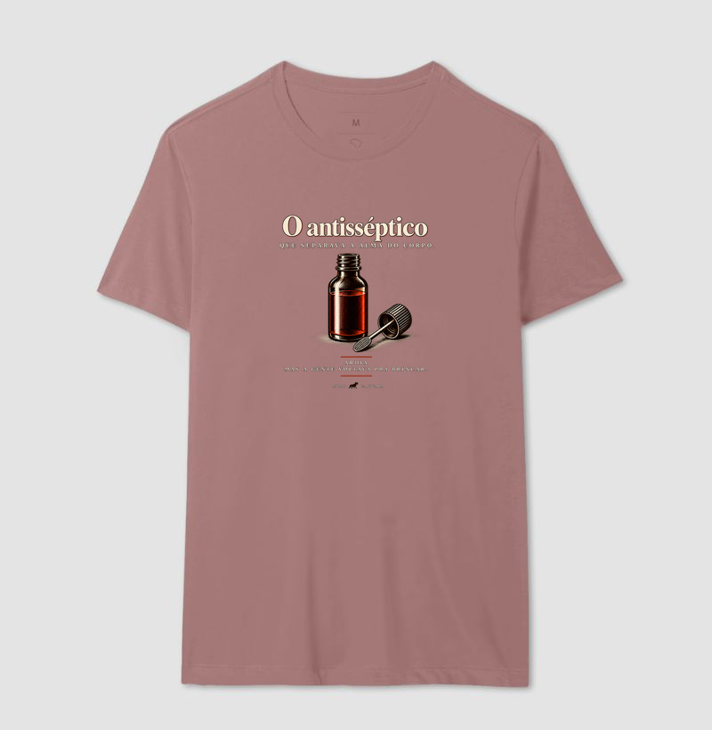 O ANTISSÉPTICO QUE SEPARAVA O CORPO DA ALMA - Modo capivara - Camiseta - Imagem 16