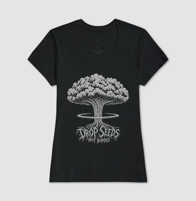 Drop Seeds Not Bombs: Preta - Imagem 3