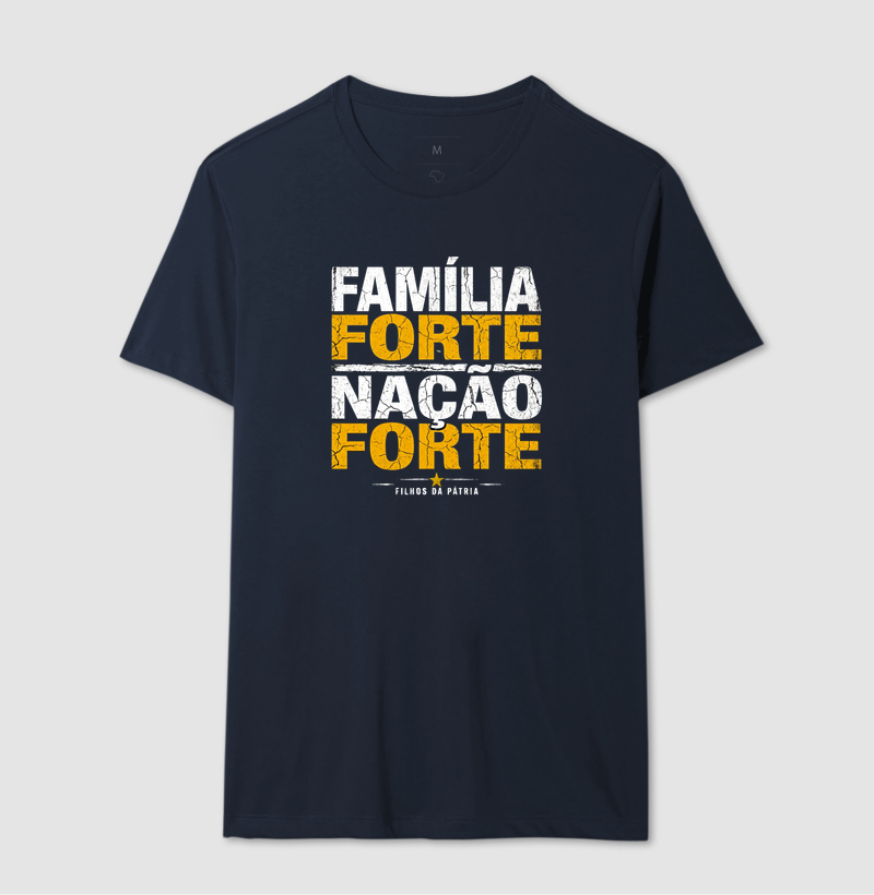 Camiseta Familia Forte Nação Forte |  Filhos da Patria - Imagem 5