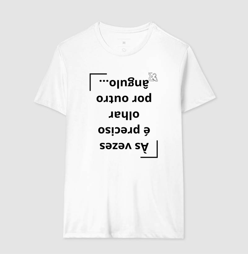 Camiseta - Olhar por outro ângulo  - Imagem 4