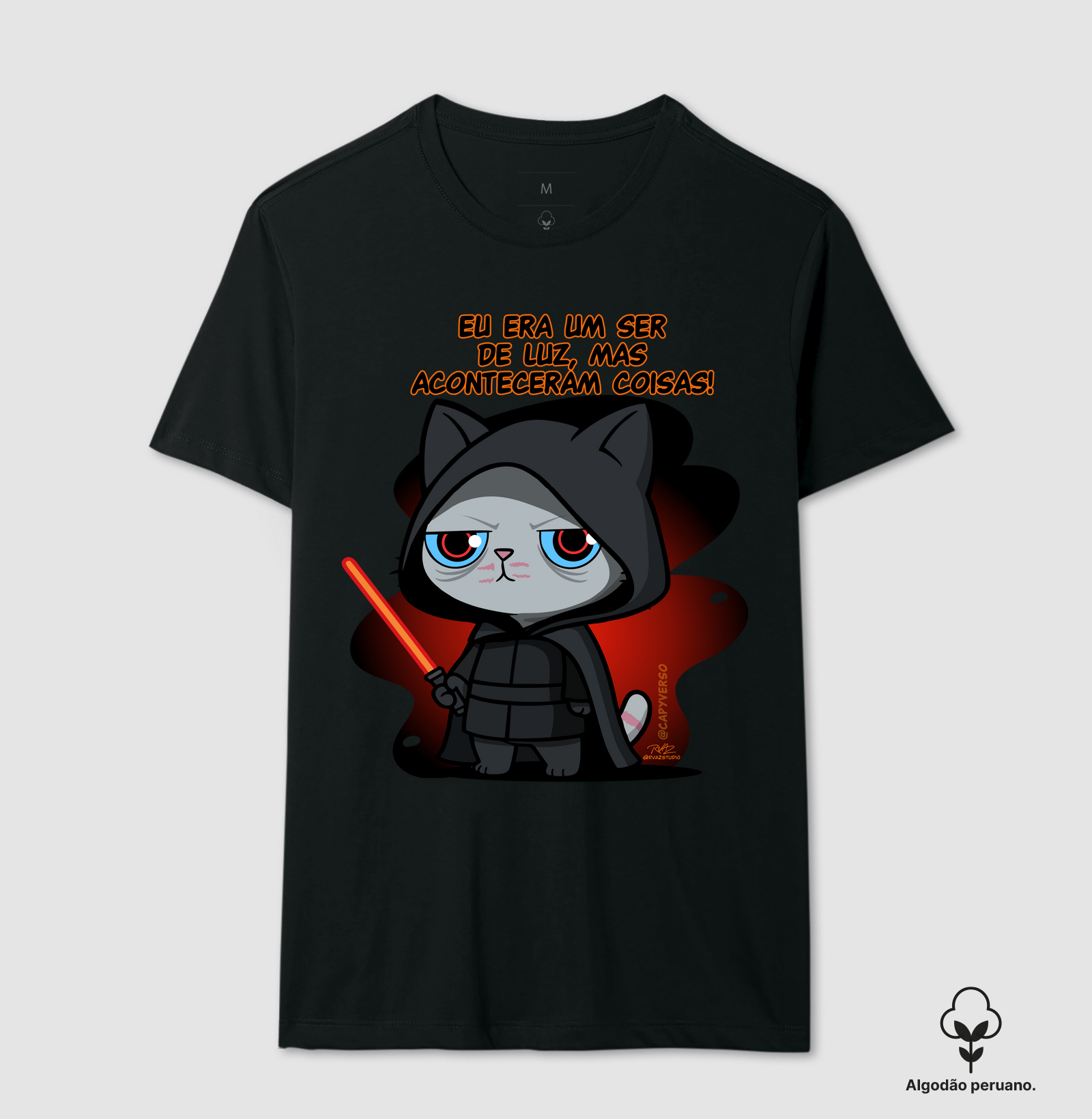Camiseta Gato Sincero coisas - Imagem 2