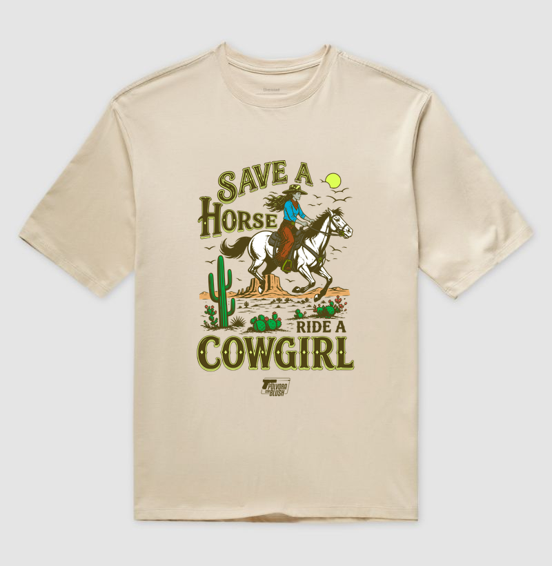Save a Horse Ride a Cowgirl Pólvora com Blush - Imagem 3