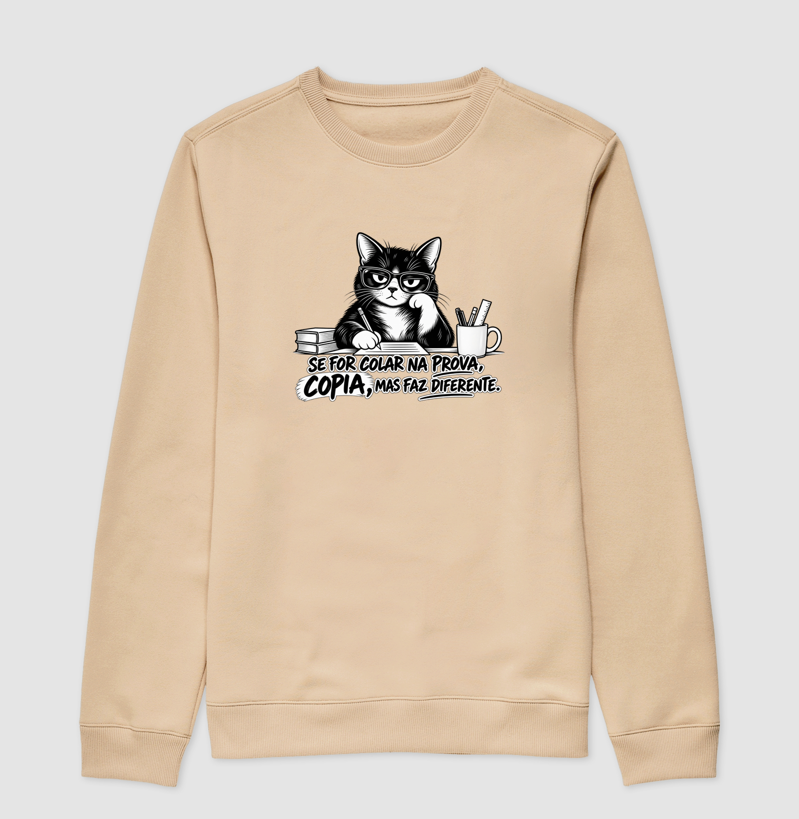 Se for colar na prova, copia, mas faz diferente - gato - Imagem 3