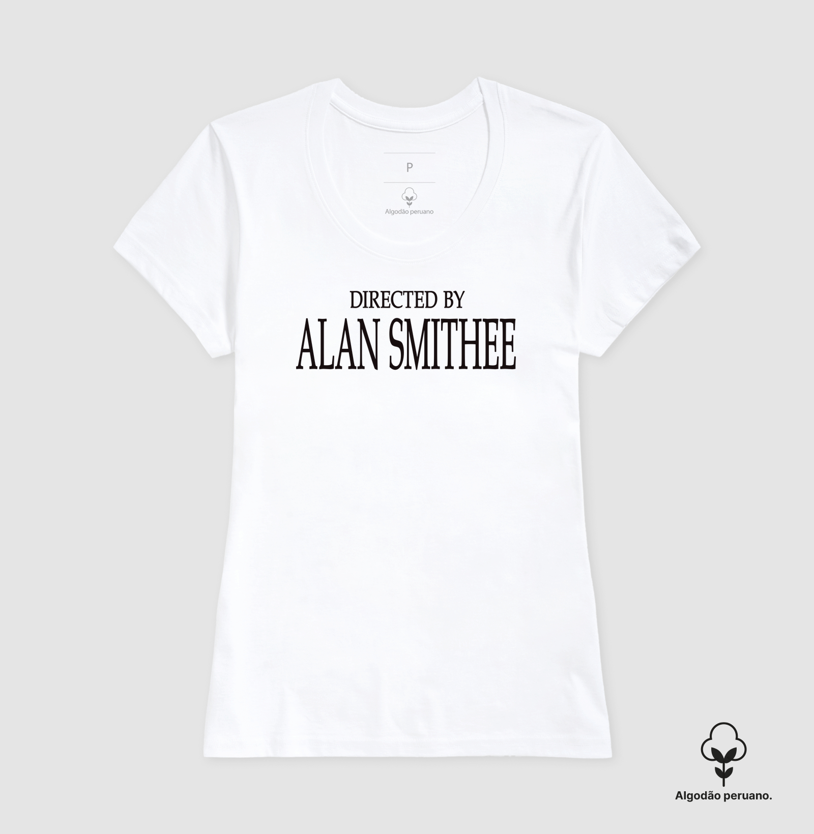Camiseta Algodão Peruano Diretor Alan Smithee - Imagem 3