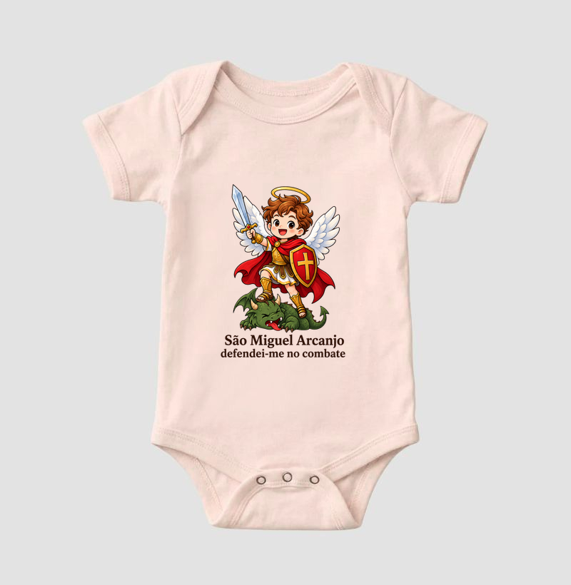 Body Infantil São Miguel Arcanjo - Imagem 5