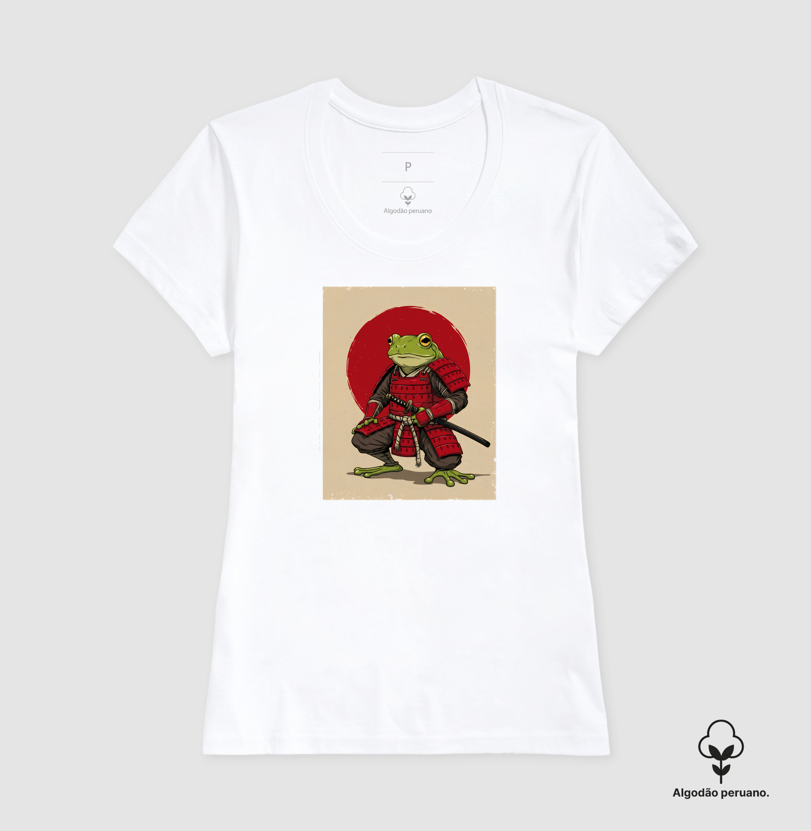 Camiseta Algodão Peruano Hanzo Kaeru - Imagem 7