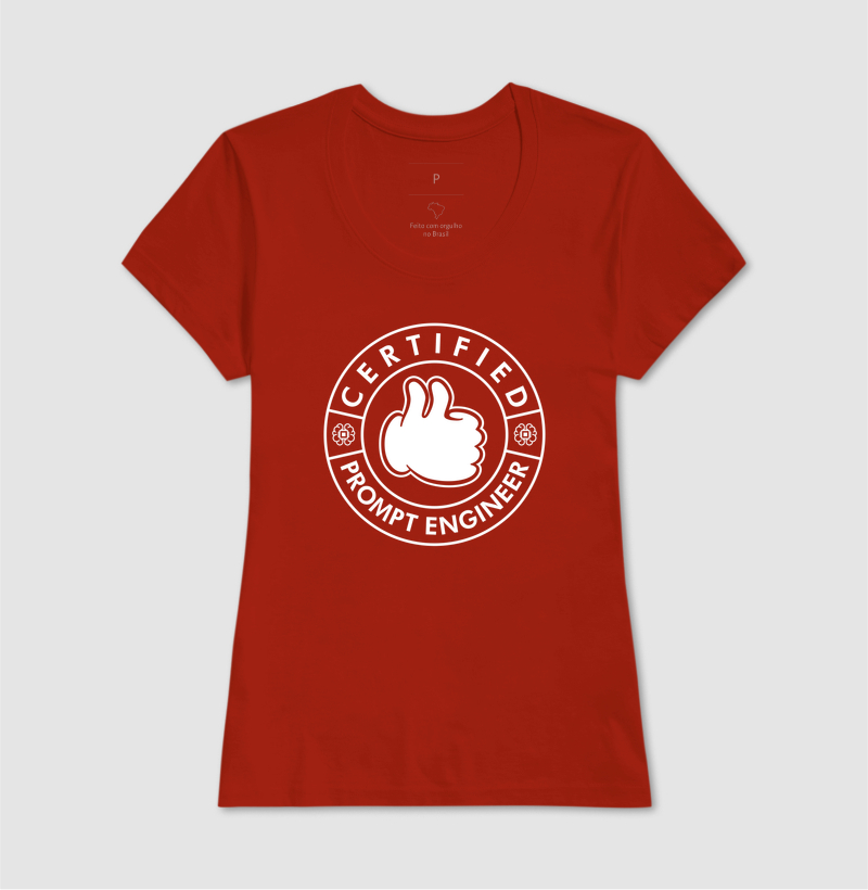 Camiseta Engenheiro de Prompt Certificado - Imagem 11