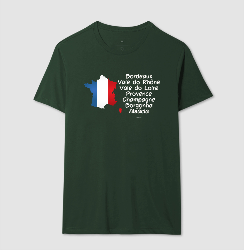 Camiseta Vinho - Regiões da França - Imagem 12