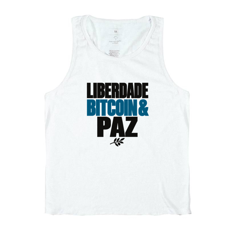 Camiseta Bitcoin Liberdade e Paz - Imagem 2