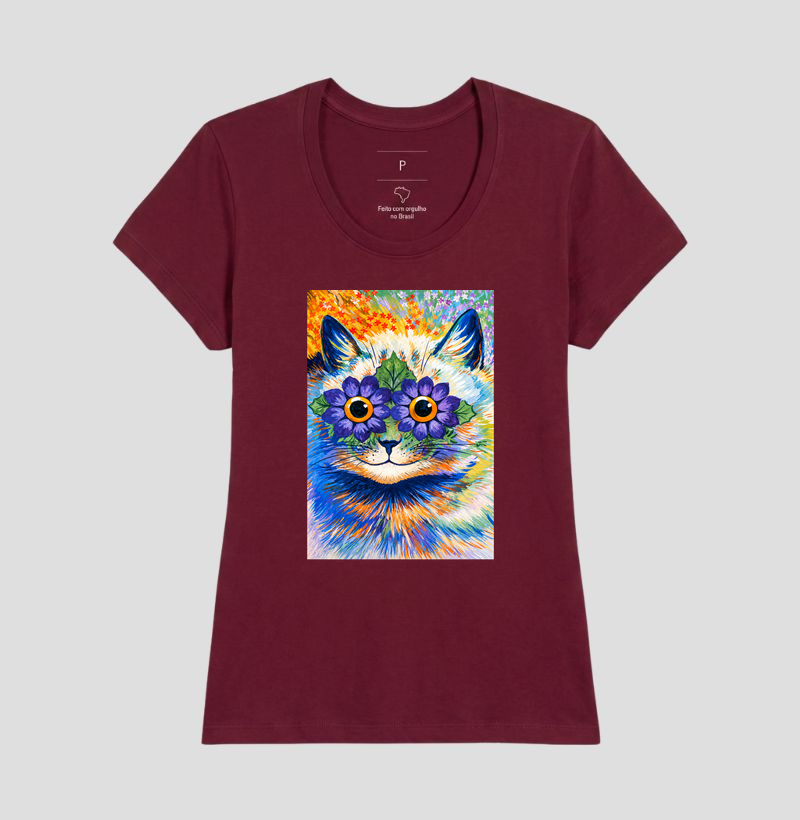 Psychedelic Flower Cat -  Louis Wain - Imagem 19