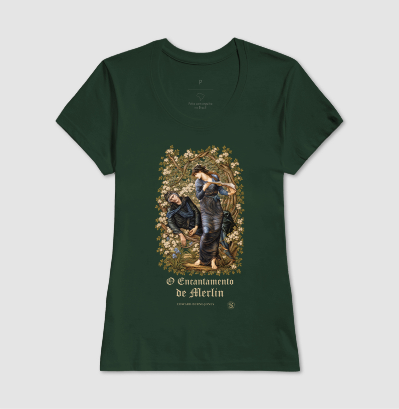 O Encantamento de Merlin — Edward Burne-Jones - Imagem 7