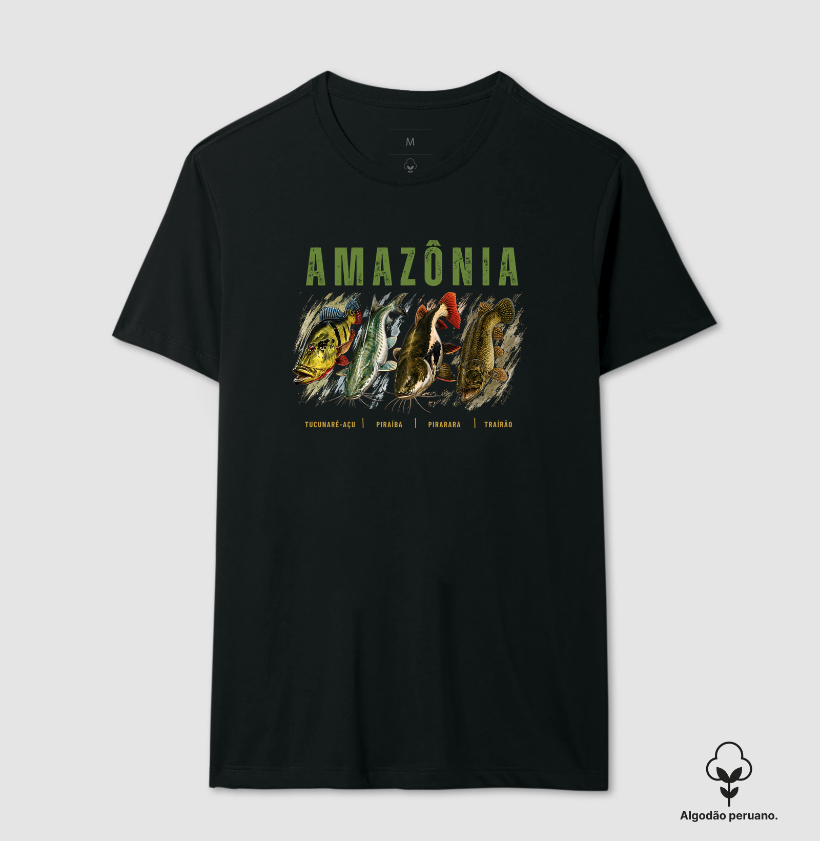 AMAZÔNIA — GIGANTES AMAZÔNICOS (Algodão peruano) - Imagem 3