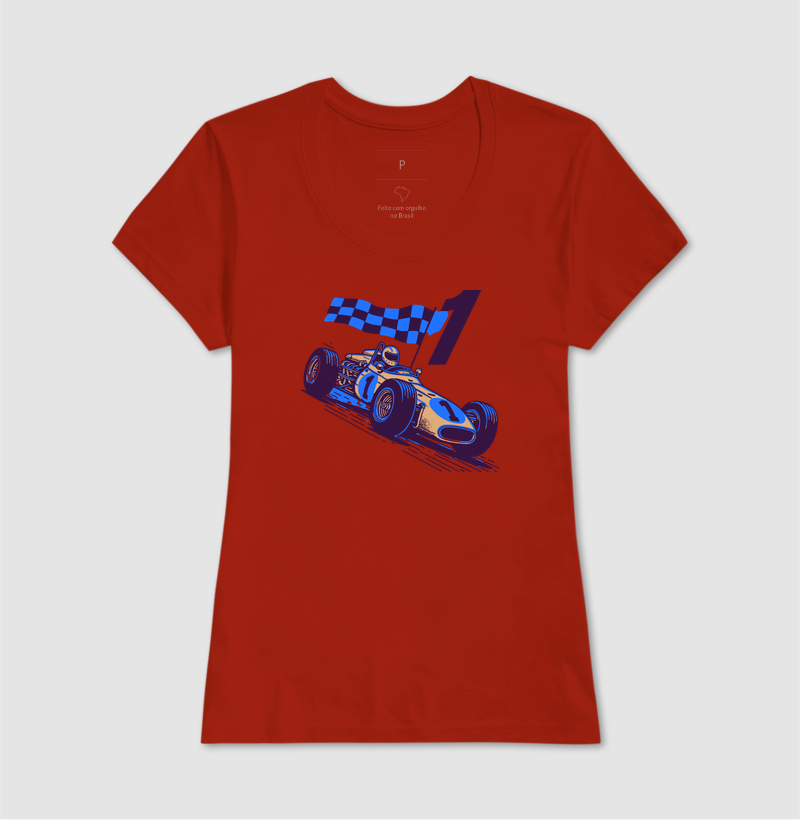Camiseta fórmula 1 anos 50. - Imagem 6