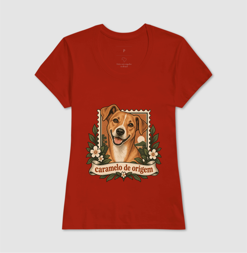 Camiseta Vira-Lata Caramelo "caramelo de origem" | Pelo & Pano - Imagem 11