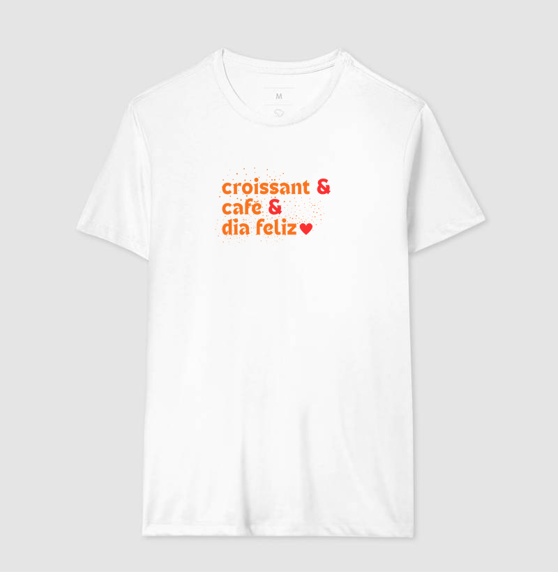croissant café e dia feliz - Imagem 4