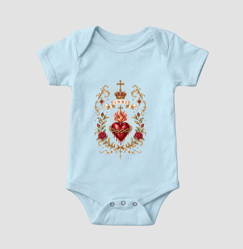 Body Infantil Cor Iesu - Imagem 4