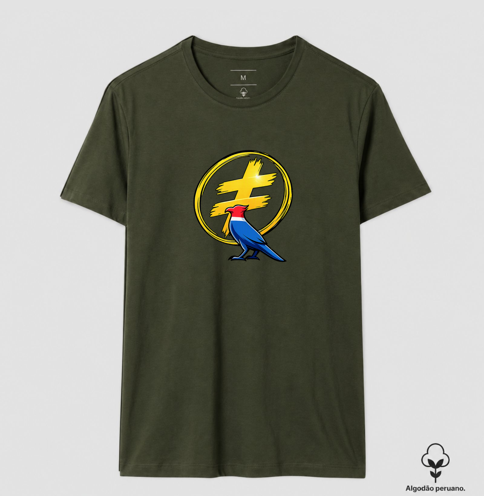 Camiseta com estampa “≠” e pássaro colorido — símbolo de diversidade e liberdade. Um manifesto de orgulho e inclusão para quem acredita na força das diferenças. - Imagem 8