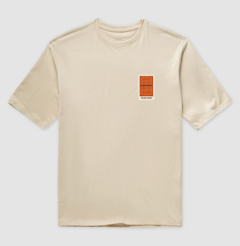 Camiseta Oversized Selo Roland Garros (unissex) - Imagem 3