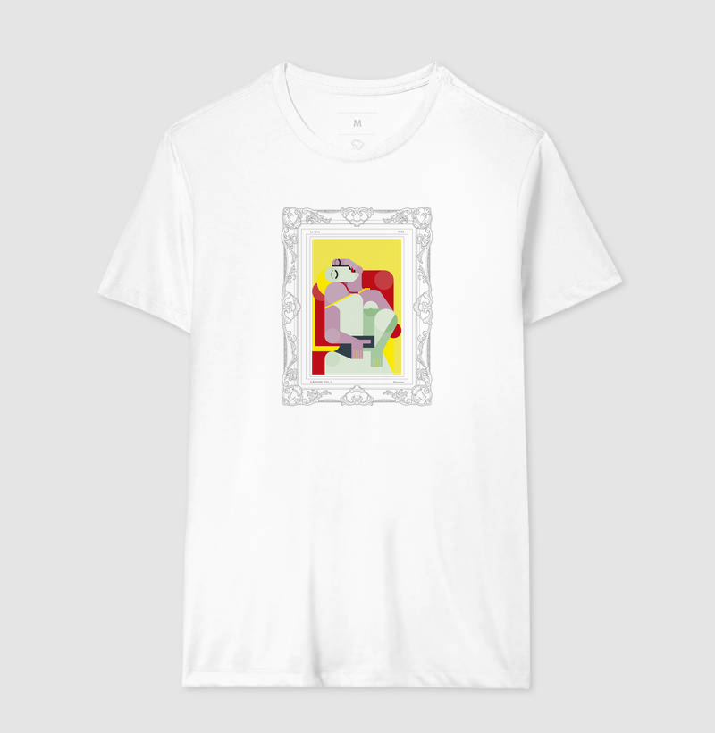 Camiseta Le Rêve - Pablo Picasso - Edição Moldura - Imagem 5