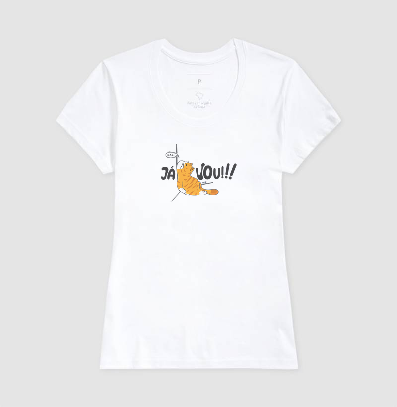 Camiseta Gato Preguiça - Imagem 8