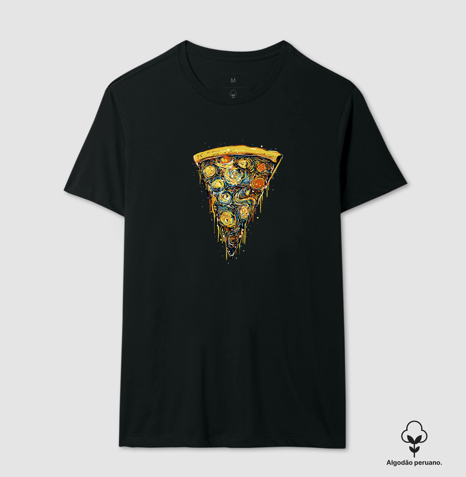 Camiseta Starry Slice Algodão Peruano - Imagem 4