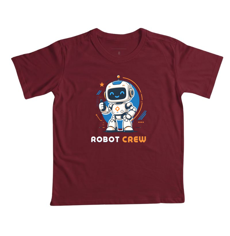 Camiseta Infantil Robot Crew - Imagem 5