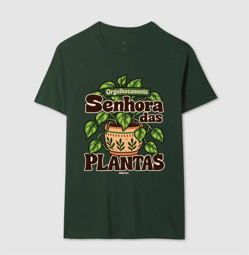 Camiseta Orgulhosamente Senhora das Plantas - Imagem 12