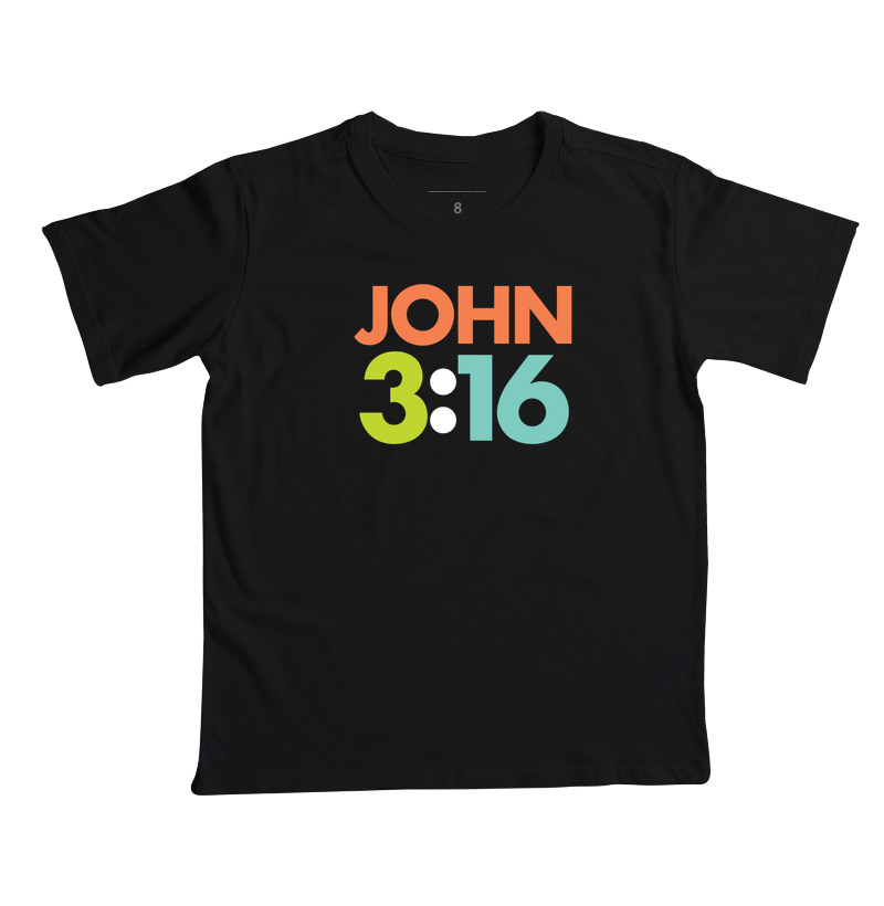 Camiseta Infantil John 3:16 - Imagem 2
