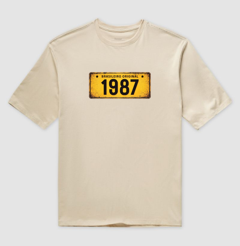Placa Amarela 1987 - Imagem 3