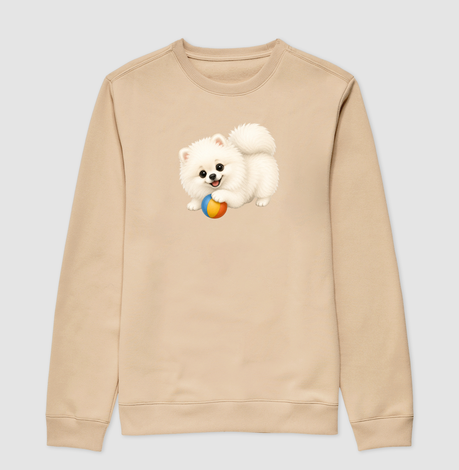 Pomerânia (Spitz Alemão) Branco - Desenho Animado - Imagem 3
