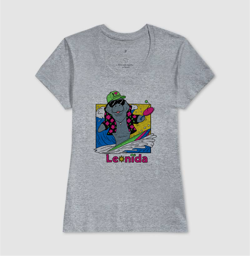 Camiseta GTA 6 Jason – Leonida Surf com Peixe Boi / Manatee - Imagem 9
