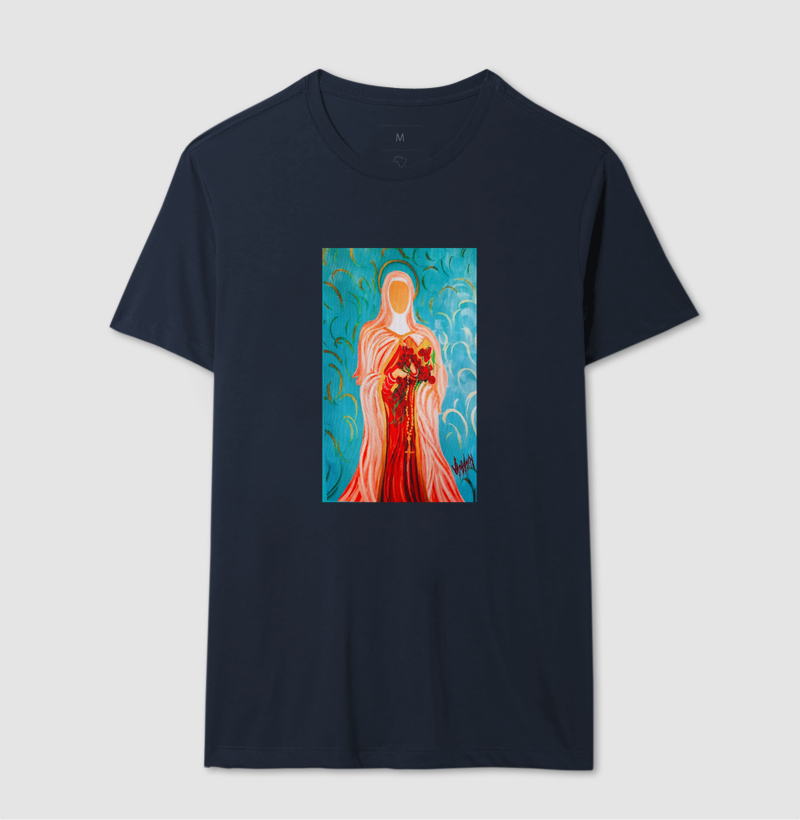 Camiseta Santa Teresinha do Menino Jesus Arte Sacra - Imagem 6