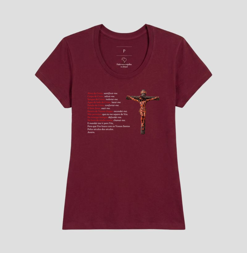 Camiseta Oração Alma de Cristo - Imagem 17